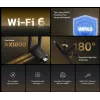 Wi‑Fi USB adaptér MERCUSYS MA72XH AX1800 s High‑Gain anténami, USB‑A Plug‑and‑Play