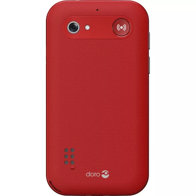 Doro Leva L10 4G, telefón s veľkými tlačidlami, červený (380571)