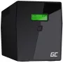 Záložný zdroj Green Cell UPS05 – Line-Interactive 2 kVA / 1200 W, 5x zásuvky Type-F, LCD, USB, RJ-45