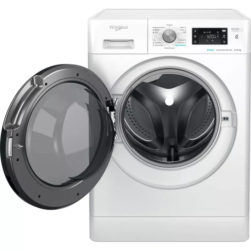 Whirlpool FFWDB864349BVEE práčka so sušičkou 8 kg / 6 kg 1400 ot/min