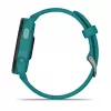 Garmin Forerunner 165 Music inteligentné hodinky, 43 mm, 1,2-palcový AMOLED, GPS, tyrkysové