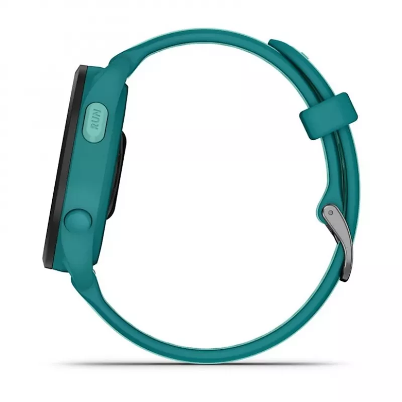 Garmin Forerunner 165 Music inteligentné hodinky, 43 mm, 1,2-palcový AMOLED, GPS, tyrkysové