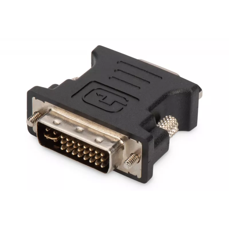 Assmann DVI adaptér. DVI(24+5) - HD15 M/F. DVI-I Dual-Link. čierna (AK-320504-000-S)