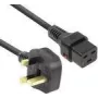 ACT napájací kábel UK konektor – C19 IEC Lock čierny 2 m PC1214 230 V 16 A