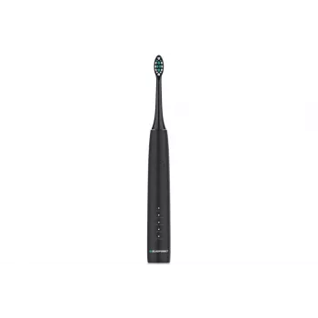 Elektrická zubná kefka BLAUPUNKT DTS201BK — nabíjacia sonická zubná kefka, čierna, dvojminútový časovač, integrovaná 5-V batéria