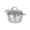 Okrúhly nerezový hrniec Resto Kitchenware Libra 1,9 L