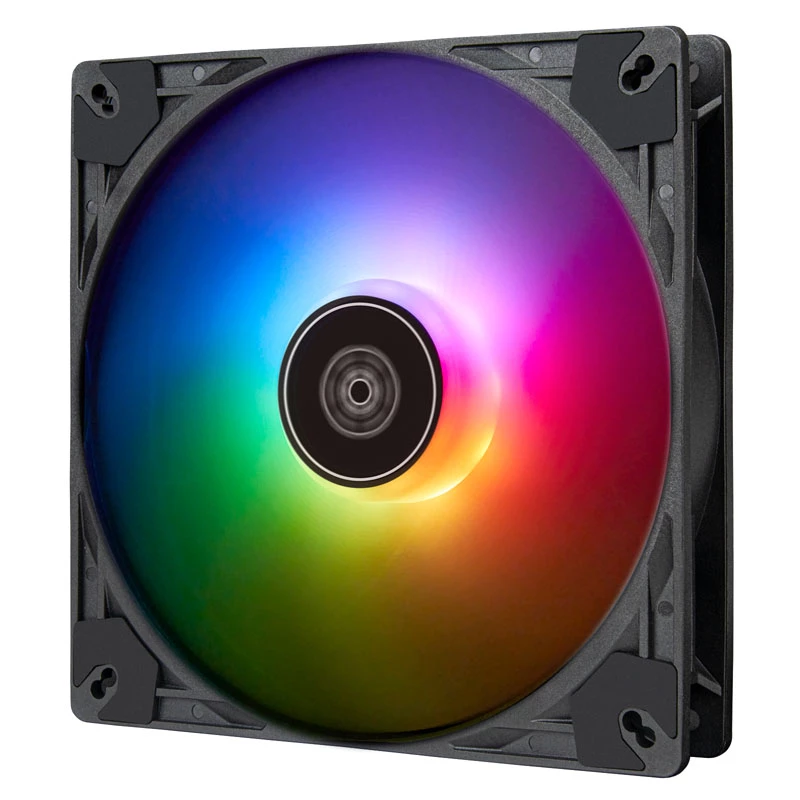 SilverStone VISTA 140 ARGB 140-mm skriňový ventilátor čierny
