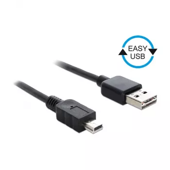 USB kábel DeLOCK 0,5 m USB2.0-A USB2.0 Mini-B
