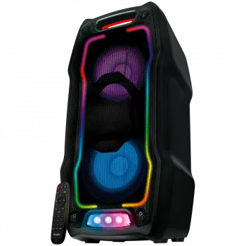 Reproduktor SVEN PS-730, čierny (100W, TWS, Bluetooth, FM, USB, microSD, LED displej, 4400 mAh)