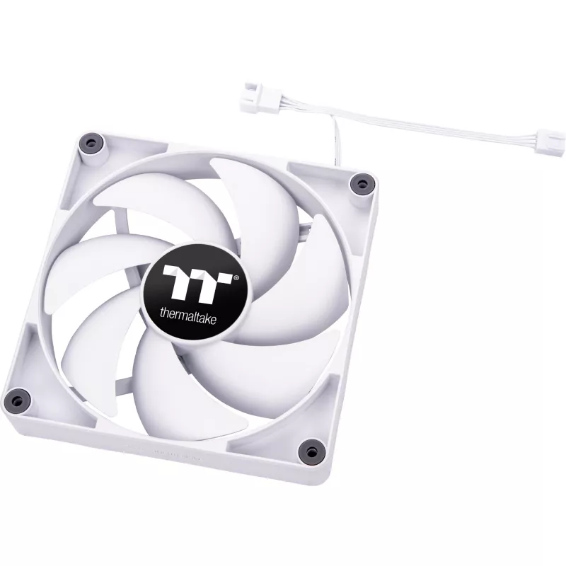 Thermaltake CT120 120mm skriňový ventilátor biely 2-balík