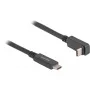 DeLOCK USB kábel USB Type-C samec na USB Type-C samec zahnutý 2 m 5 Gbit/s 4K PD 60W