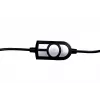 Káblový herný headset GEMBIRD GHS-U-5.1-01 — Over-Ear, podpora 5.1, 20–20 000 Hz, 2 m kábel, červená/čierna