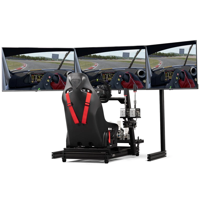 Next Level Racing Elite doplnok pre trojitý stojan na monitory - Black Edition
