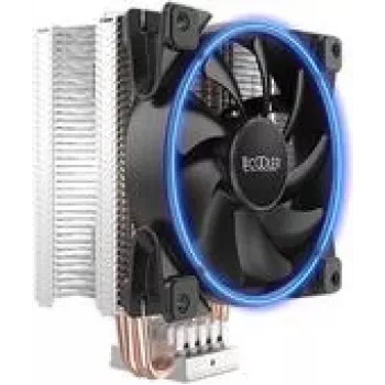 CPU chladič PCCOOLER GI-X4 V2 120mm modrý – vzduchový chladič, jeden ventilátor, kompatibilný so štandardnými PC socketmi