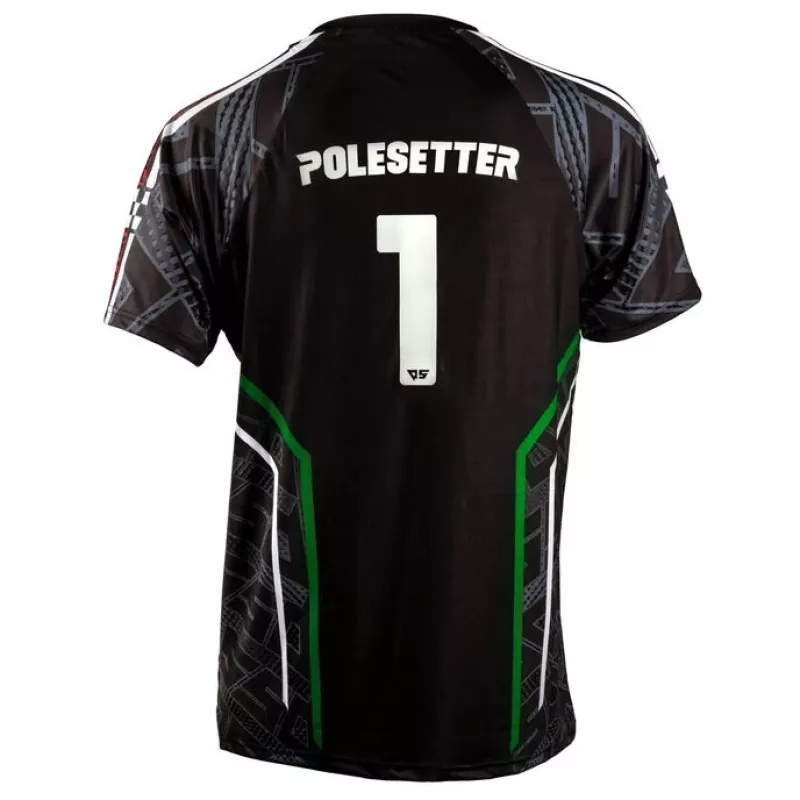 Polesetter ONE Simracing tričko zelené - S