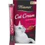 Vlhké maškrty pre mačky Miamor MIAMOR Cat Cream Beef 5×15 g – pastové tuby, 6×15 g, dospelé mačky, vlhkosť 87 %