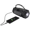 Tracer Explorer TRAGLO47616 prenosný Bluetooth reproduktor, TWS, Bluetooth 5.3, 15 W RMS, rádio FM, baterka, solárny panel, powerbanka 1800 mAh, microSD, čierny