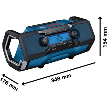 Bosch GPB 18V-2 C Professional prenosný digitálny čierna, modrá, strieborná