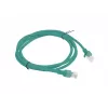 PATCHCORD Cat.6 UTP 1.5M zelená FLUKE PASSED LANBERG 10er-Pack