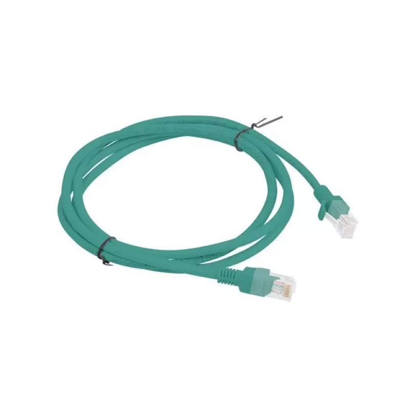 PATCHCORD Cat.6 UTP 1.5M zelená FLUKE PASSED LANBERG 10er-Pack