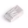 Konektor RJ45 tienený kat.6 univerzálny drôt/lanka 8P8C 100 ks