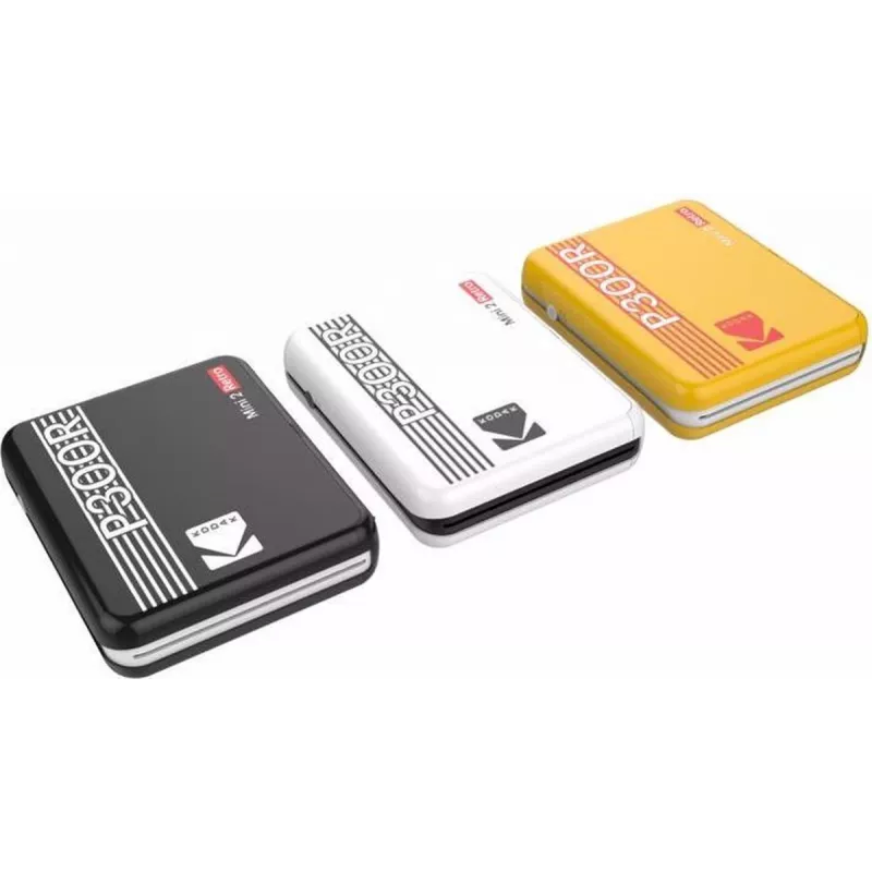 Kodak Mini 3 Square Retro Pass Photo Printing Technology tlačiareň žltá