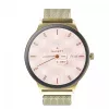 Smartwatch Garett Verona 2 Gold Mesh s Bluetooth a meračom srdcového tepu