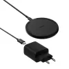 Bezdrôtová nabíjačka Belkin WIA012KQBK 15W s 20W napájacím zdrojom, čierna
