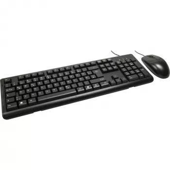 Inter-Tech AC KB-102DE stolný USB čierny 1000dpi 105 tlačidiel káblový (88884138)