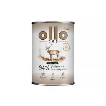 Ollo Plus kolagén jelenie 400g konzerva pre psov