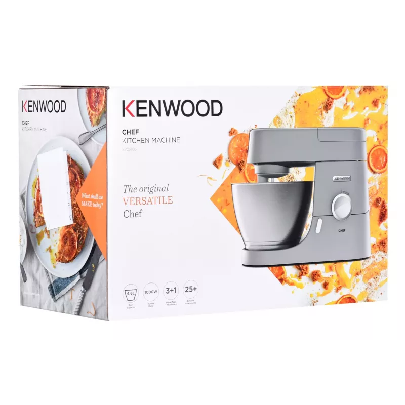 Kenwood KVC3110S kuchynský robot 1000 W 4,6 L Strieborný