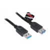 USB 3.0 kábel Akasa AK-CBUB02-15BK 1,5m čierny
