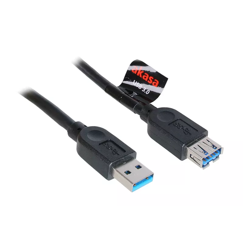 USB 3.0 kábel Akasa AK-CBUB02-15BK 1,5m čierny