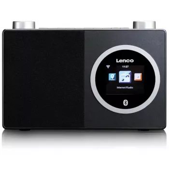 Lenco DIR-70 - sieťový audio prehrávač - 3 watty (celkom) - čierny (DIR-70BK)