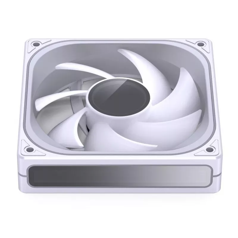 120mm PWM ARGB ventilátor do skrine Jonsbo ZB-120 biely, model ZB-120W