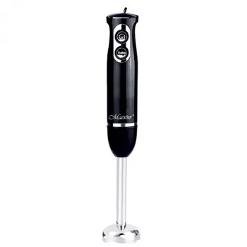 Kuchynský mixér Maestro MR-511 — 500 W, 2 rýchlosti, pulzný režim, turbo, odnímateľná nádoba 900 ml, nože z nehrdzavejúcej ocele, čierna