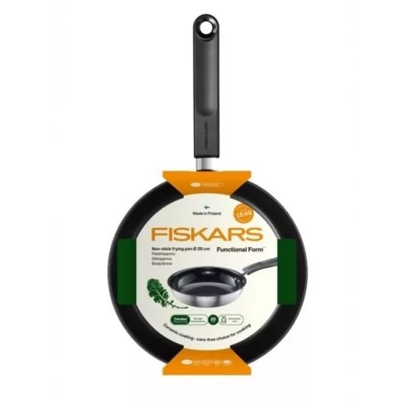 Fiskars 1072249 Gourmet panvica na vyprážanie, okrúhla
