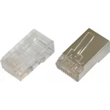 Digitus CAT 6 modulárny konektor pre okrúhly kábel, tienený, 100 ks, RJ-45 konektor