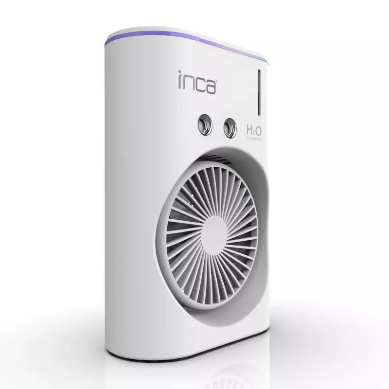 Prenosný rozprašovací ventilátor Inca IMF-10B biely