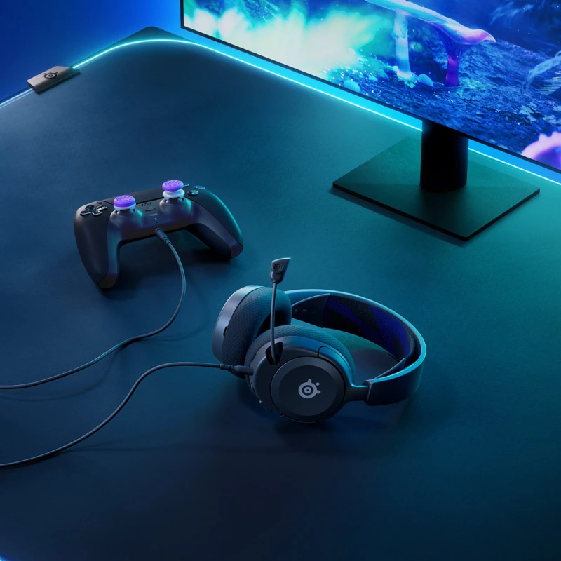 Steelseries Arctis Nova 1P headset káblový s hlavovým mostom gaming čierny