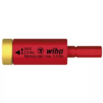 Adaptér krútiaceho momentu Wiha easyTorque 1,2 Nm červeno-žltý pre SlimBits SlimVario