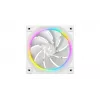 DeepCool FL12R WH 3-in-1 Reverse 120 mm ventilátory do skrinky, 3 ks, 500-2150 ot./min, 93,45 m³/h, ložisko s dynamikou kvapaliny, 4-pinový PWM, 33,9 dB, biele