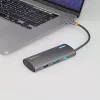 USB-C hub Tellur TLL321061 s PD 3.0 100W, HDMI výstupom a 3× USB 3.0 portami