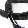 LOGILINK KAB0047 LOGILINK flexibilný organizér káblov so zipsom, čierny 2m