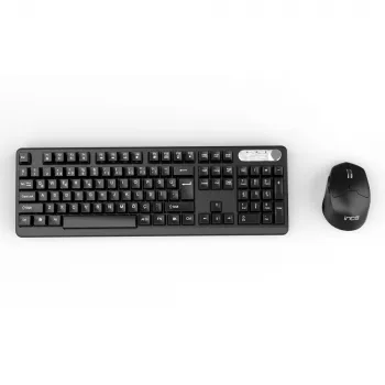 Inca IWS-549U klávesnica myš v balení Office RF Wireless USB QWERTY turecká čierna