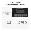 Mechanická klávesnica Keychron Q1 Max 75% s Banana Switches, Carbon Black