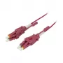 LWL 2-vláknový patch kábel 7,5 m LC-LC 50/125um OM4 Uniboot otočný Push/Pull AD 2mm - kábel - multimódové vlákno (S215556)