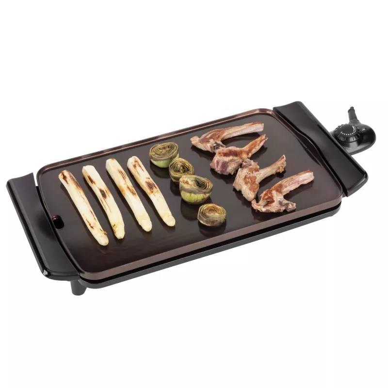Kontaktný gril JATA JEGR0550 2500 W čierna hliník obdĺžnikový