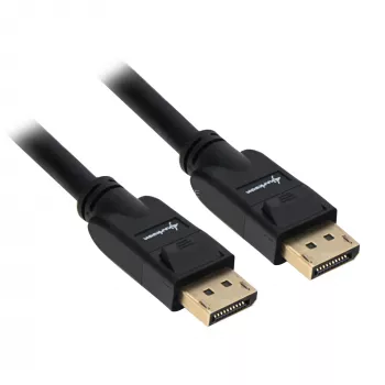 DisplayPort kábel Sharkoon 1.3, 4K, 1 m, čierny