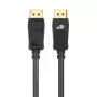 Kábel DisplayPort 1,8 m M/M v 1.4, čierny